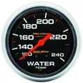 Auto Meter 2-5/8IN WATER TEMP, 120- 240F, 6FTTUBING, MECH 5432